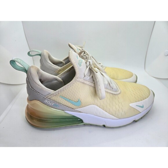 Nike Air Max 270 Golf Shoes Men\'s 6 White Sail Athletic Running Course Sneakers main image 5